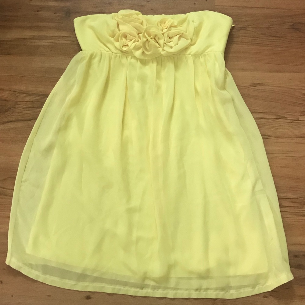 Yellow dress. Xs